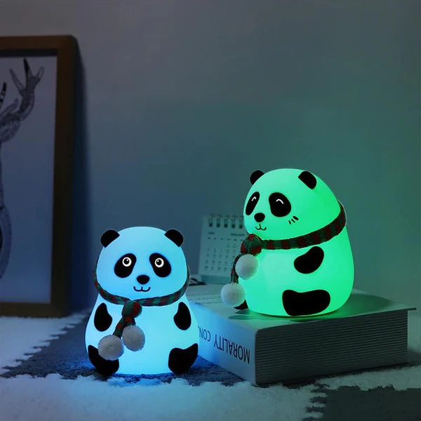 Panda 7-Color Night Lamp